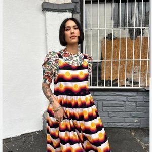 Nooworks Circa Poplin Naomi Dress - Size L